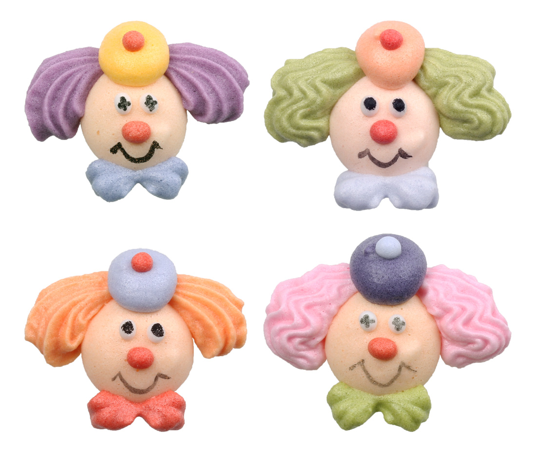 Clown heads series