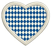 Heart of Bavaria diamonds with border