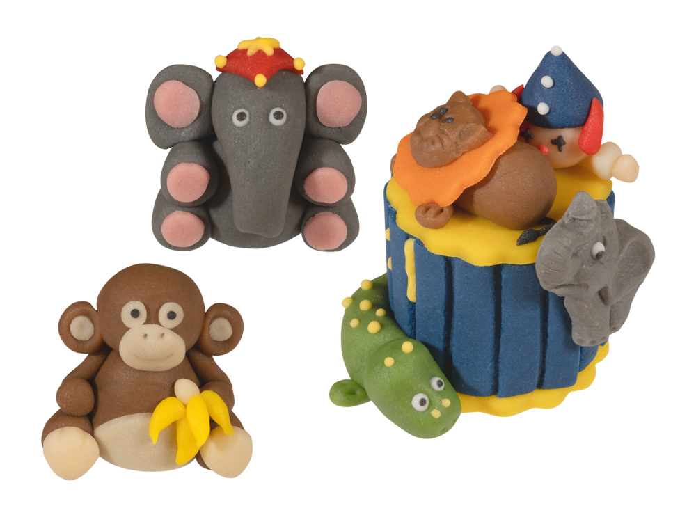 Cake kits circus animals