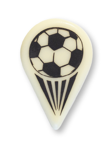 Schoko-Fussball Einstecker
