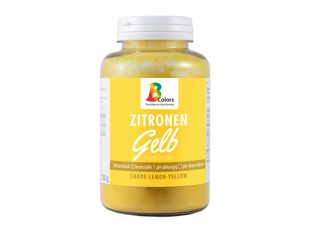 Lemon yellow powder 120g