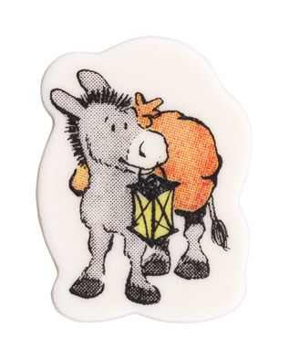 Father Christmas"Schmutzli"-donkey