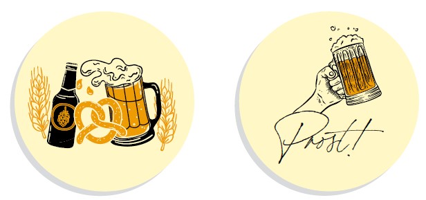 Cheers set of 2
