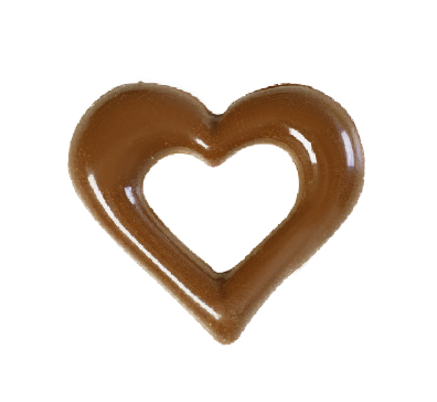 Heart frame whole milk