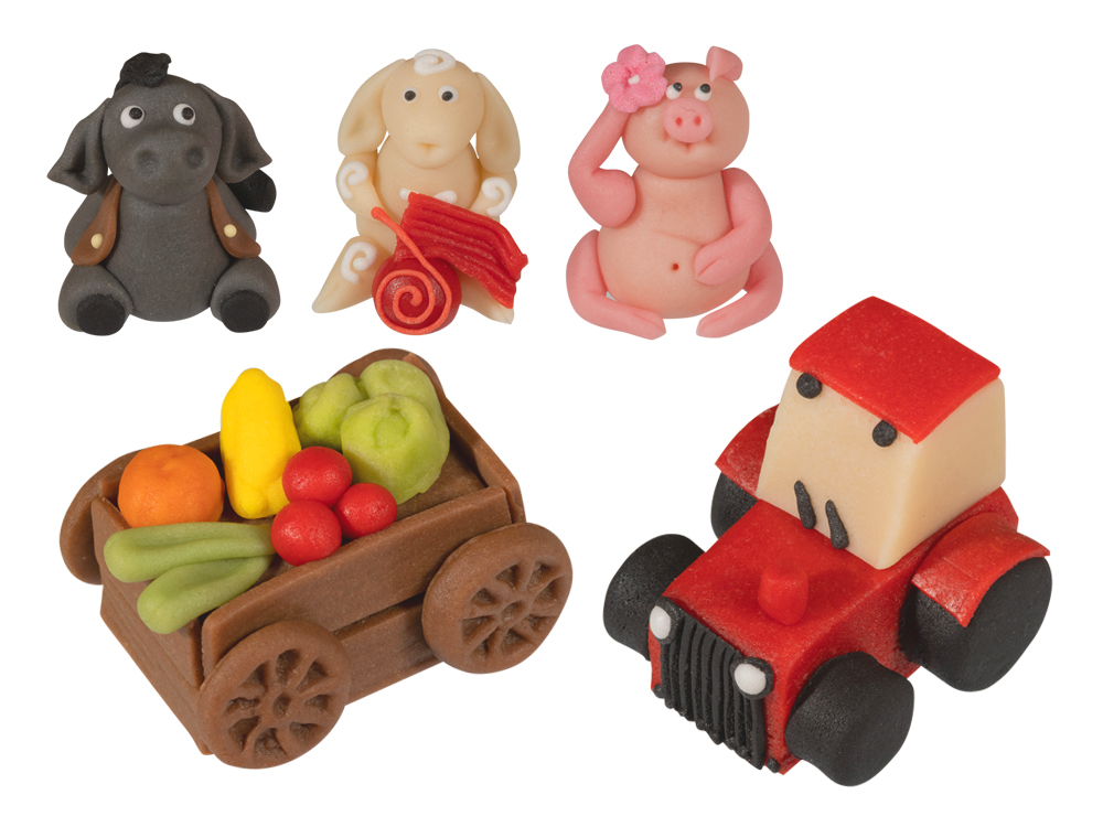 Cake kits farm animals