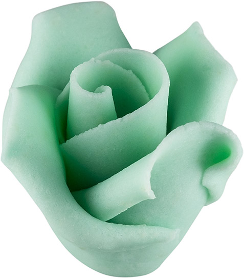 Roses pastel blue large