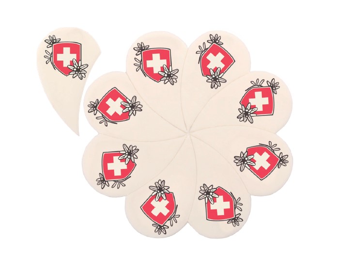 Swiss cross / Edelweiss