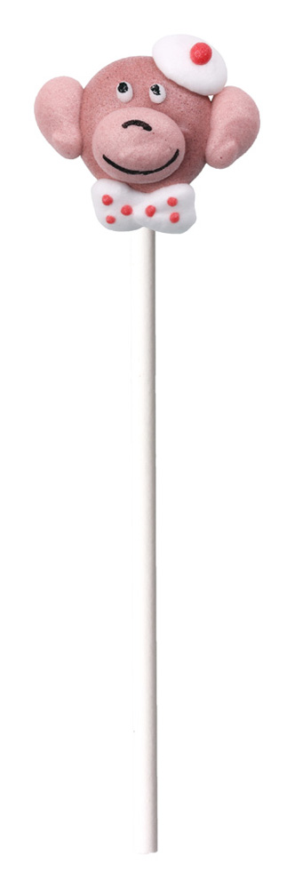 Animal heads on a stick