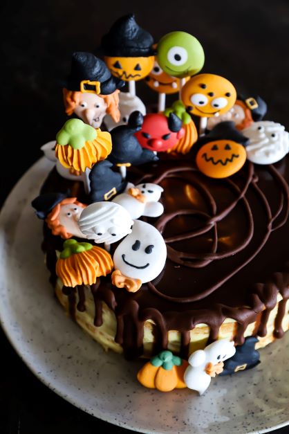 Halloween monster on a stick