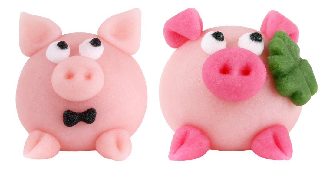 Lucky piggy set of 2