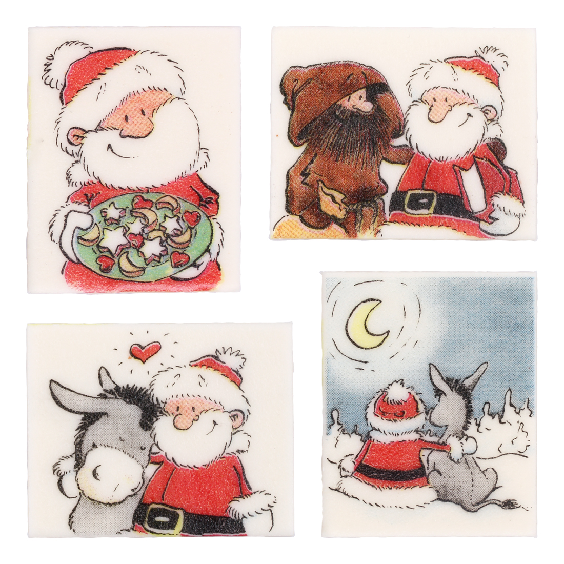 St Nicholas with friends