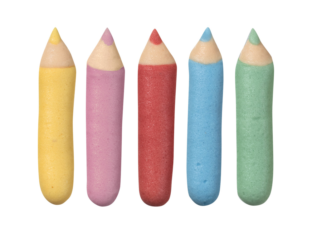 Natural coloured pencils