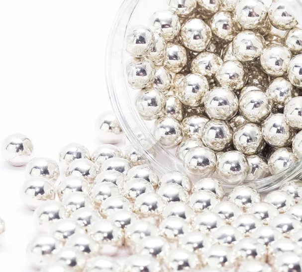 Chocolate balls silver 2.2 kg