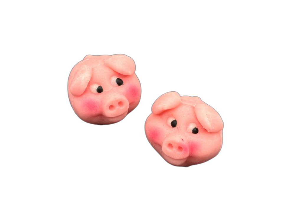 Marzipan pigs in a flow pack