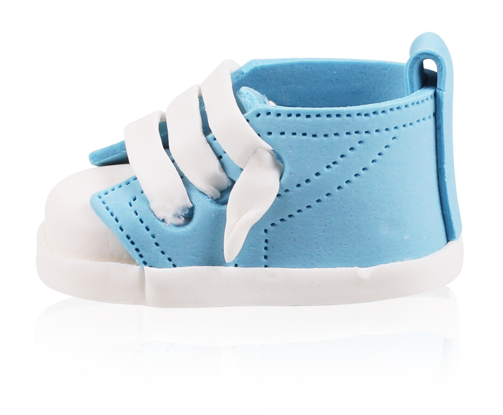 Baby shoes blue