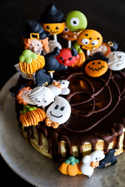 Halloween set on a stick